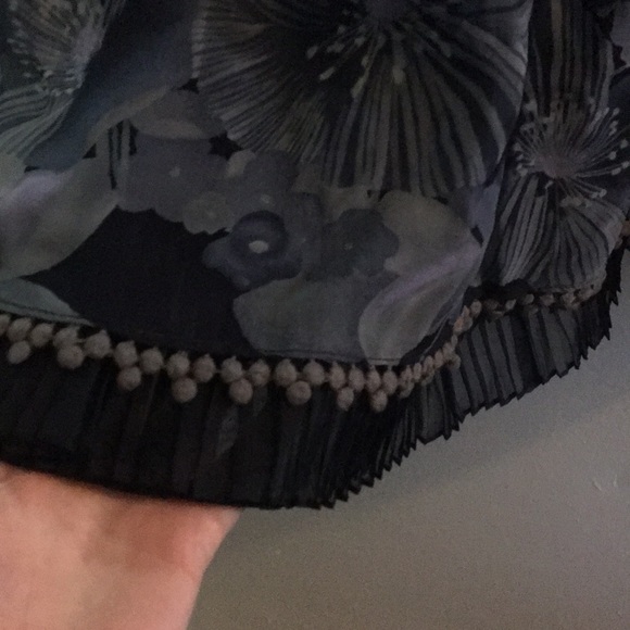 ✨HOST PICK✨ Rebecca Taylor navy floral dress - Picture 3 of 7